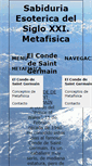 Mobile Screenshot of metafisica.sabiduriaesoterica.com